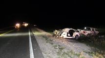 Imagen de Murieron dos personas en un trágico choque sobre la Ruta 22, cerca de Río Colorado: hay un herido