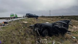Choque fatal sobre la Ruta 251: dos muertos y un herido trasladado de urgencia a Conesa