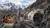 Imagen de Trabajar a 4.000 metros de altura y sin aire: cómo será la vida de los operarios de la tuneladora que perforará los Andes