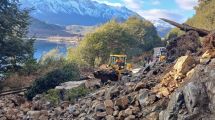 Imagen de Corte total de la Ruta 40 por un gran derrumbe entre Bariloche y El Bolsón: piden evitar la zona o circular con extrema precaución