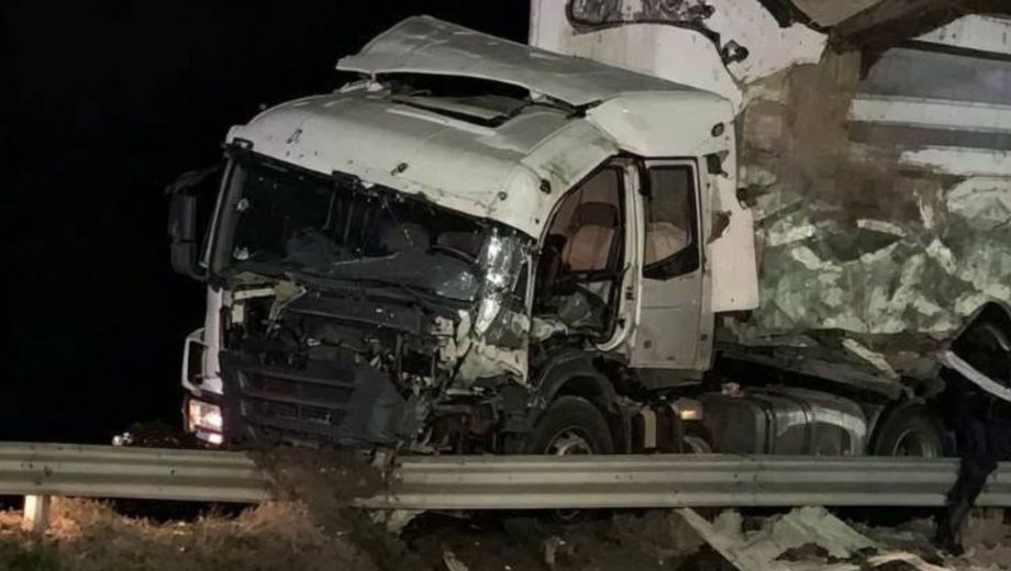 Choque fatal entre dos camiones en Ruta 22. Foto: InfoNoticias