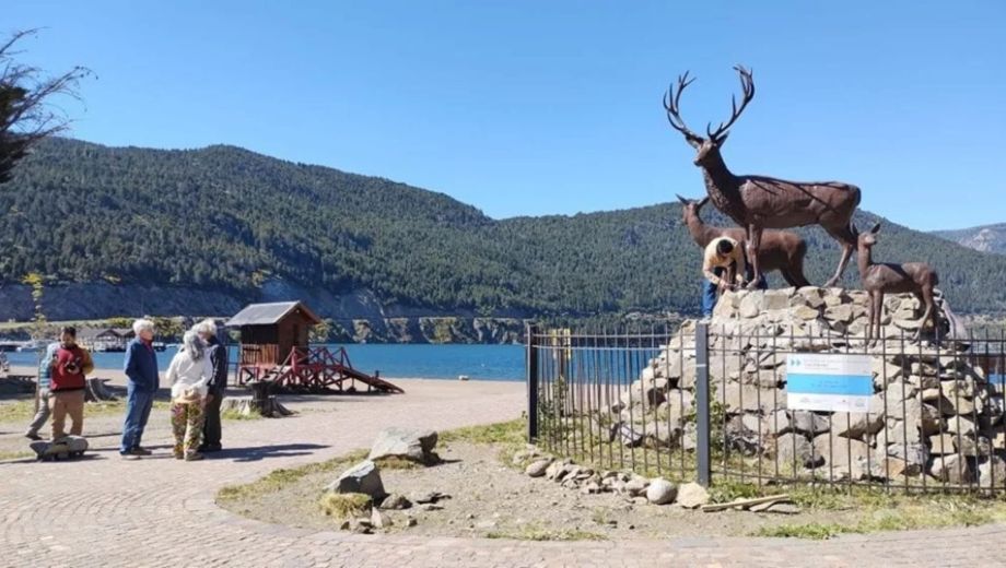 Tragedia en el lago Lácar. Foto ILUSTRATIVA.