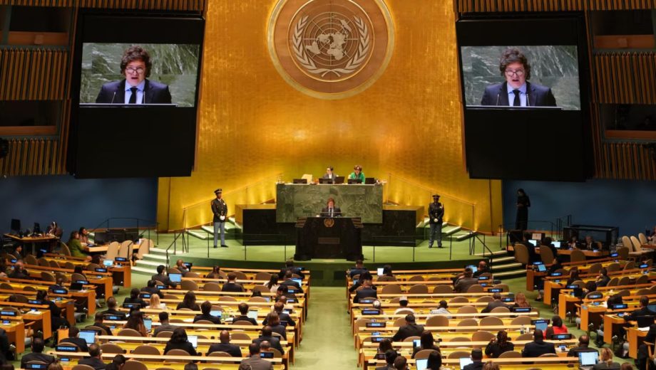 Javier Milei habla ante la ONU tras el cruce con Reino Unido por Malvinas: a qué hora es su discurso