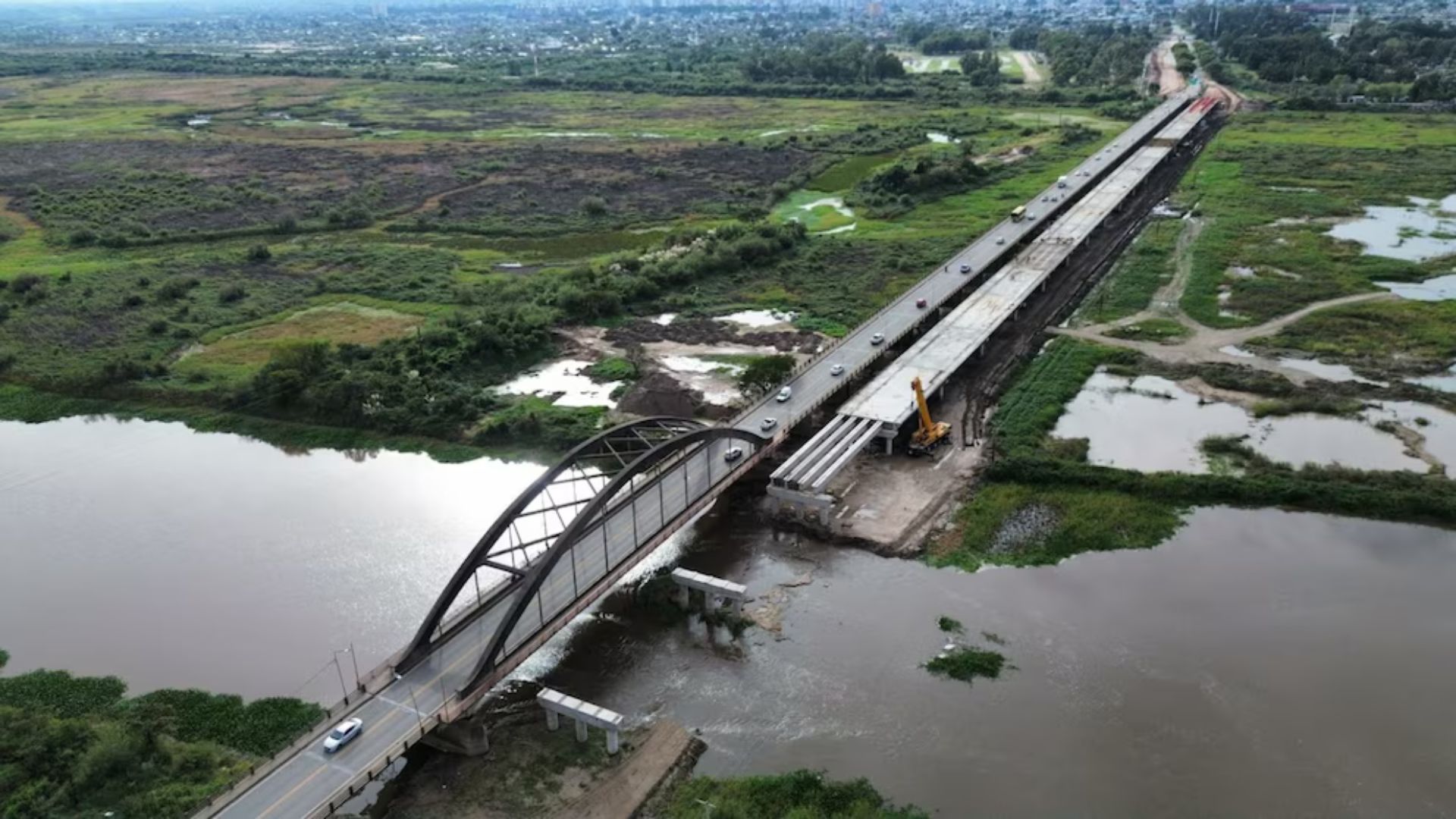 Cómo es el mega puente de 1,3 kilómetros que ya se construye en Argentina: es uno de los más largo del país