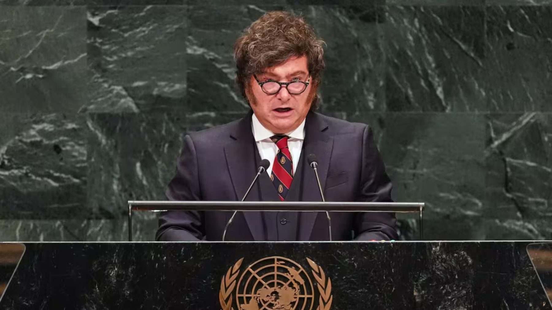 Javier Milei critica a la ONU durante su discurso en Nueva York