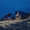 Imagen de Impactante choque entre dos colectivos en la Ruta 250,  cerca de Conesa: dos heridos fueron trasladados a Viedma