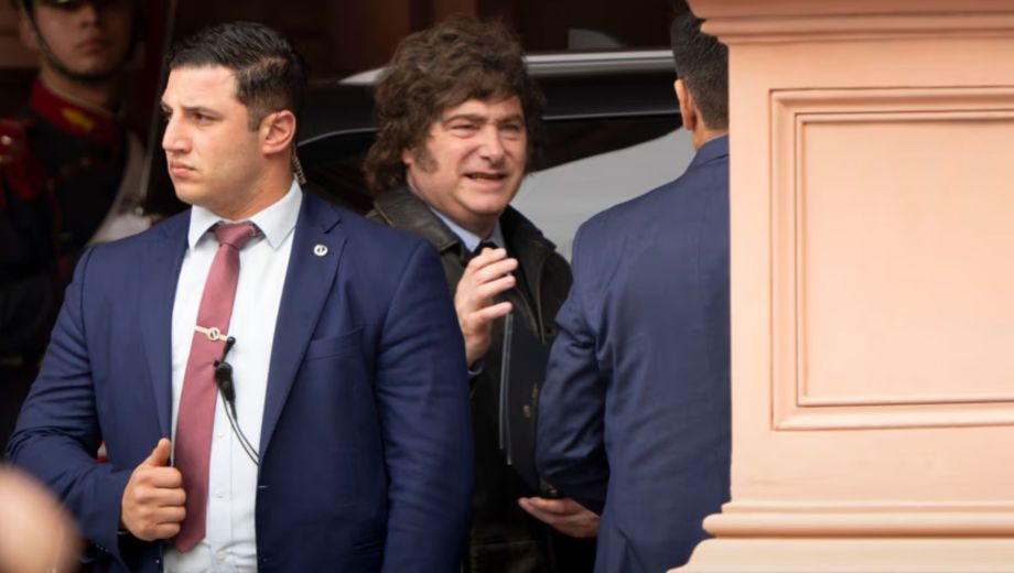 Javier Milei ya se encuentra en el país. 