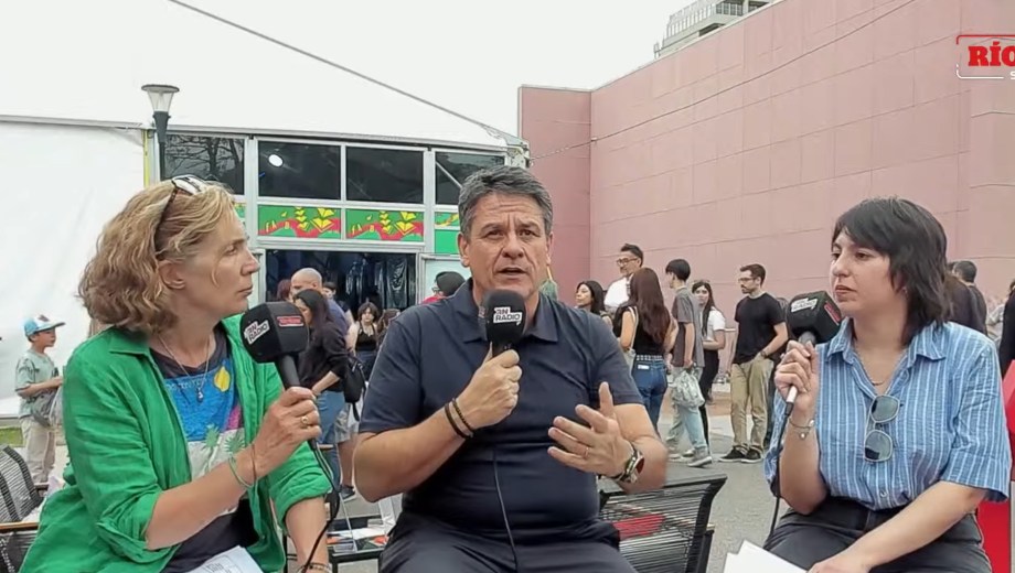 Mariano Gaido en la Feria del Libro 2026.