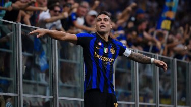 Lautaro Martínez se convirtió en héroe, marcó un doblete y le dio el triunfo a Inter