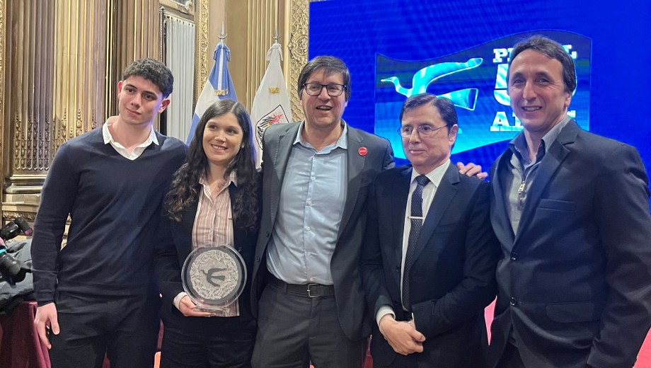 La ceremonia se realizó en la Casa de la Cultura de la Ciudad de Buenos Aires. Foto: gentileza 