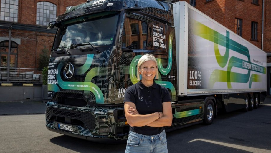 Karin Rådström, jefa delegada de Daimler Trucks.