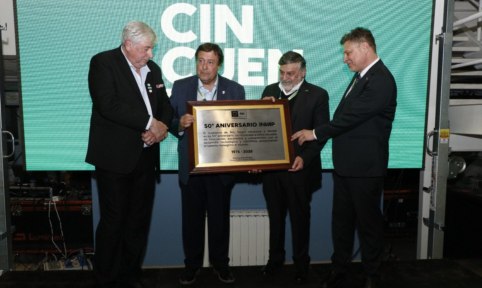 Invap celebra 50 años como referente tecnológico en Bariloche y Río Negro