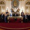 Imagen de Soberanía en el Atlántico Sur: Milei anunció un paquete de leyes por Malvinas, sanciones a petroleras y una base naval en Tierra del Fuego