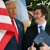 Imagen de Milei sumó un nuevo respaldo de Trump en la cumbre del «Escudo de las Américas» en Nueva York