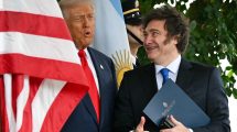 Imagen de Milei sumó un nuevo respaldo de Trump en la cumbre del «Escudo de las Américas» en Nueva York