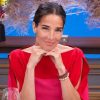 Imagen de El look color block de Juana Viale: túnica de seda en rojo y fucsia de Evangelina Bomparola