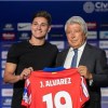 Imagen de El presidente del Atlético de Madrid confirmó que Julián Álvarez se queda: "Nunca lo quisimos vender"