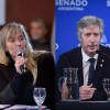 Imagen de Juliana Di Tullio acusó a Santiago Bausili de mentirle al Senado y afirmó que el oro está en Londres