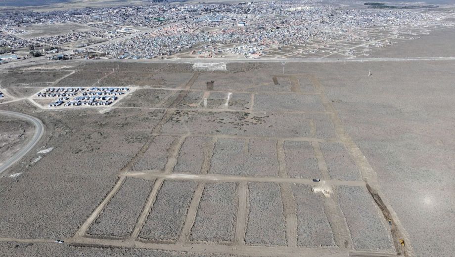 El desarrollo se encuentra en la zona del acceso Fortabat. Foto: gentileza municipalidad de Zapala. 
