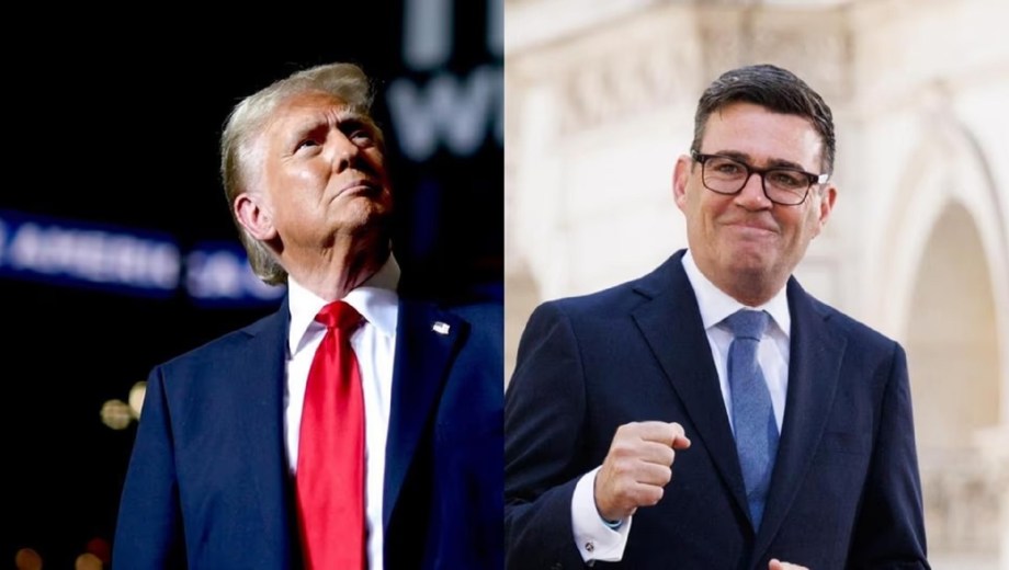 Trump y Burnham abordaron la cuestión Malvinas. Foto: NA 