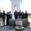 Imagen de Petroleros inauguró una estatua de Guillermo Pereyra en el Parque Industrial de Rincón de los Sauces