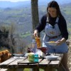 Imagen de "Todos los días me levanto y digo gracias": Martina se fue a vivir a una casona rural del siglo XVIII en un paraíso de Italia