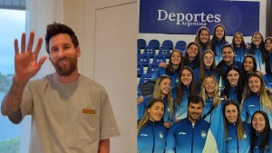 El gesto de Messi con los atletas de los Juegos Suramericanos 2026: «Felicitarlos a todos, les deseo lo mejor»