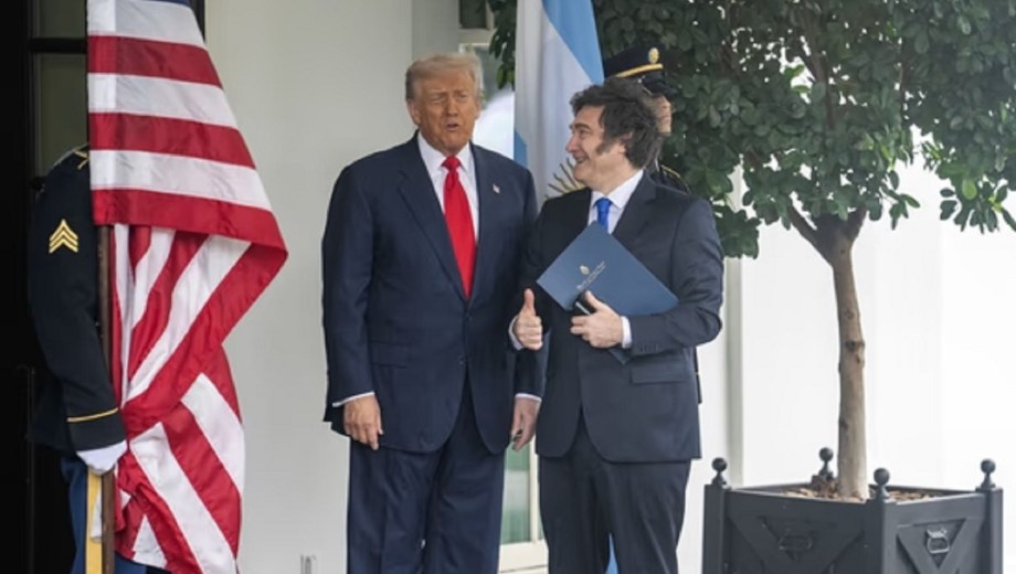 Milei y Trump profundizan la alianza. Foto: NA 