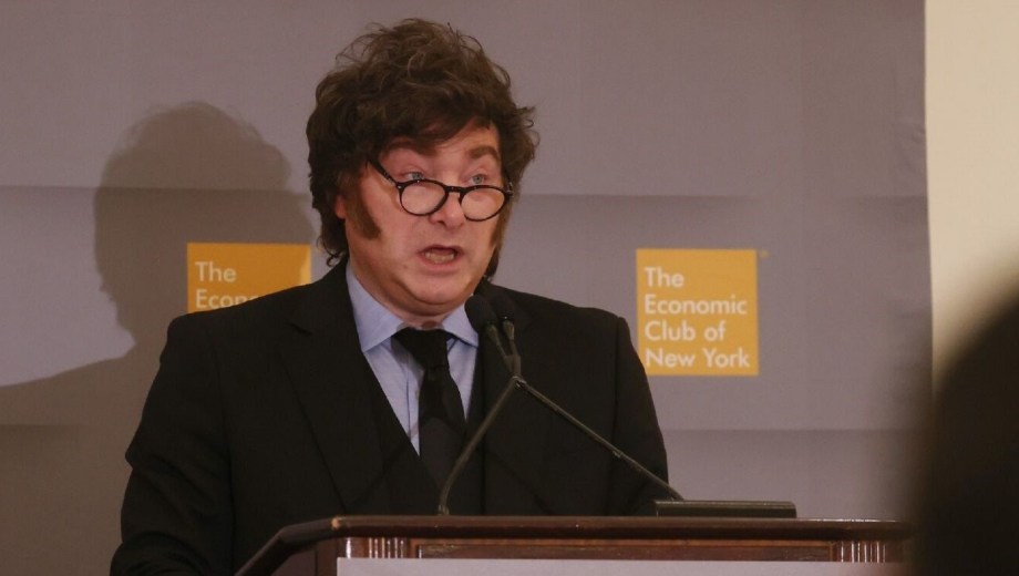 Javier Milei. Foto: gentileza Clarín 
