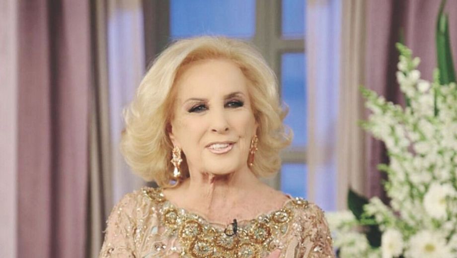 Alivio por la salud de Mirtha Legrand.-