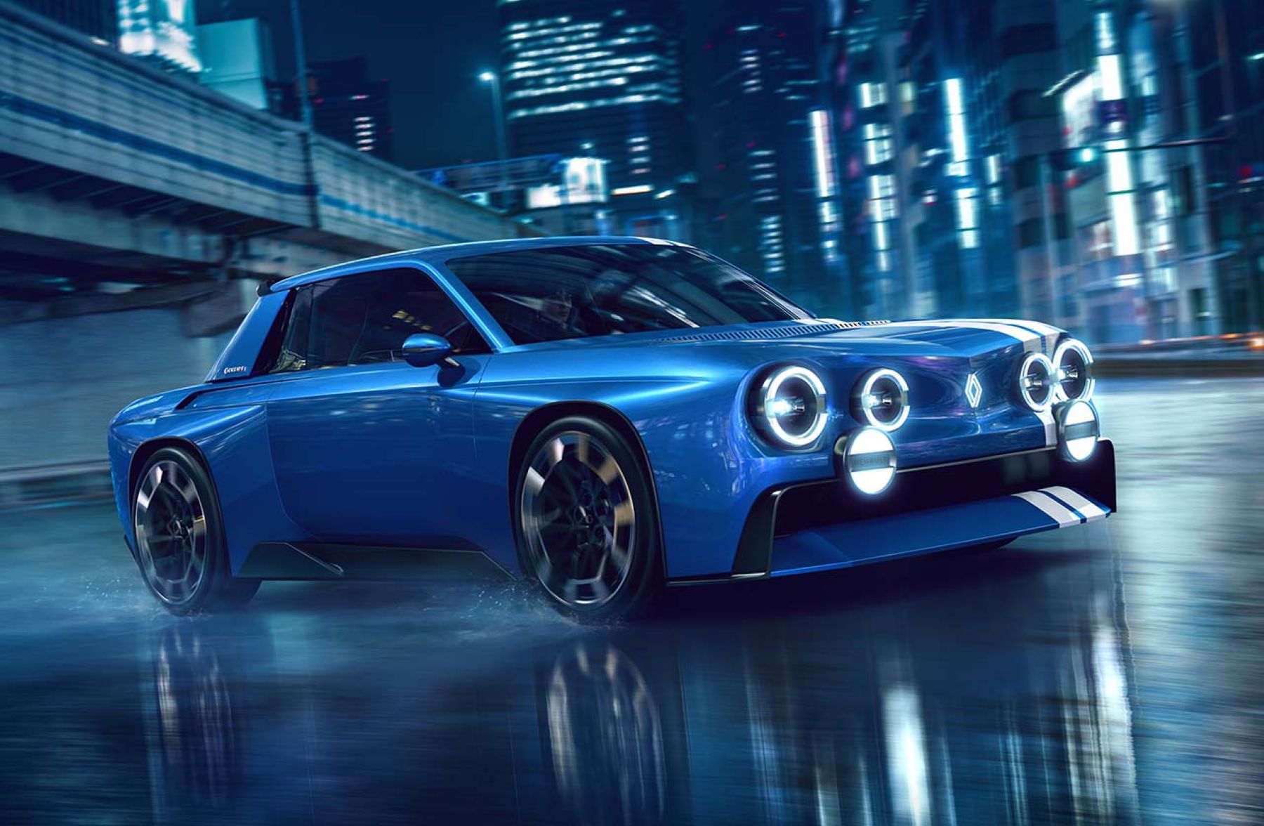 El Renault 8 Gordini vuelve eléctrico