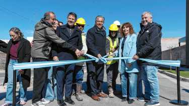 Rincón del Río en Neuquén estrenó 126 cuadras de pavimento y obras clave de escurrimiento pluvial