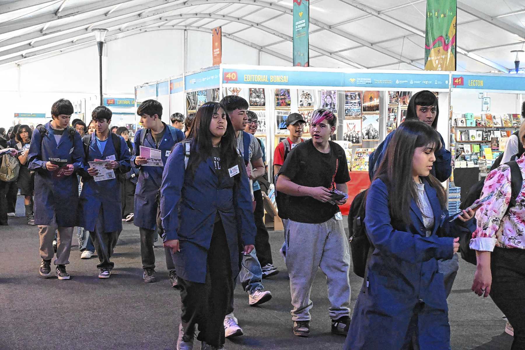 Una feria literaria en Neuquén atrajo a más de 10.000 niños