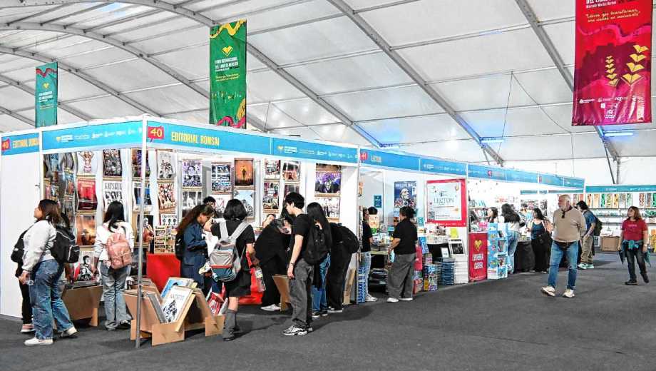 Feria del Libro 2026 en Neuquén. Foto: Ceci Maletti