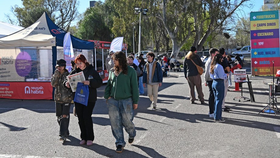 Feria del libro 2026 en Neuquén. Foto: Flor Salto.