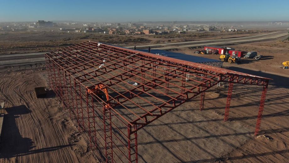 Una de las estructuras construidas sin permiso en el sector. Foto: gentileza.