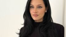Imagen de El look noventoso de Oriana Sabatini: corte bob, efecto wet y labios perfilados