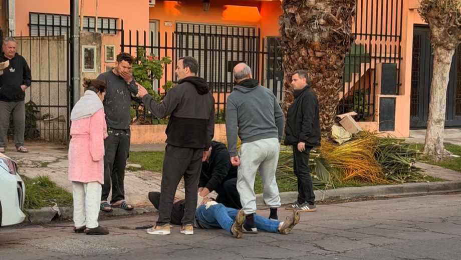 El Palomar marchó a la casa del intendente por seguridad. Foto: NA 