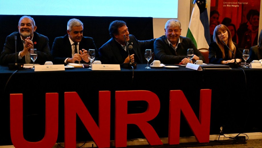 El 96° Plenario de Rectores Universitarios se reunió en Bariloche, con la UNRN como anfitriona. Foto: Chino Leiva