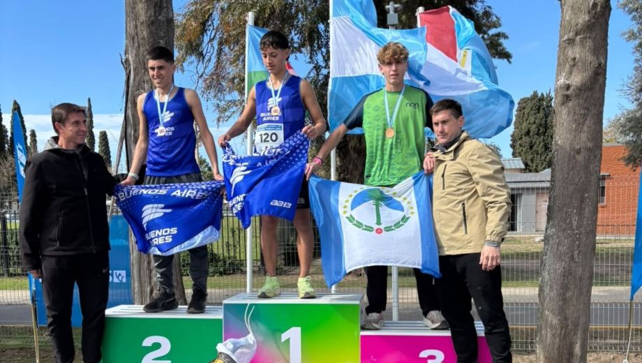 Bautista tuvo una gran producció y se subió al podio en Venado Tuerto. (Gentileza)