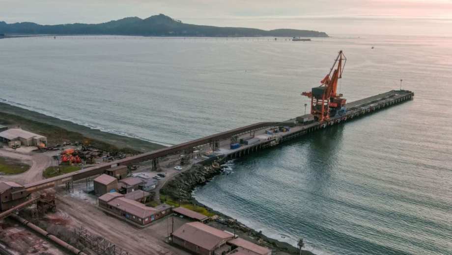Luego del cierre de la acería Huachipato, el puerto quedó subutilizado (Gentileza Grupo CAP)