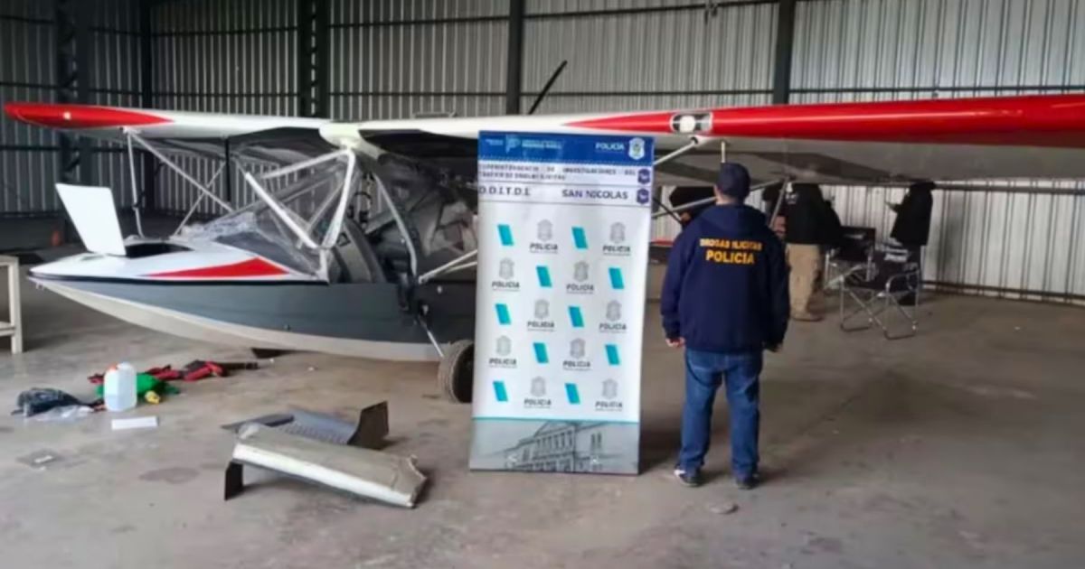 Detenido piloto acrobático por narcotráfico en San Nicolás con hidroavión