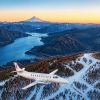 Imagen de Así es volar de Neuquén a Chapelco: 50 minutos entre montañas, volcanes y lagos