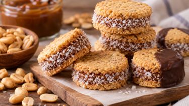 Alfajores de maní sin harina: una receta fácil y deliciosa