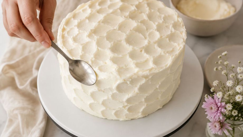 El truco casero para decorar una torta sin manga pastelera. Foto ilustrativo.