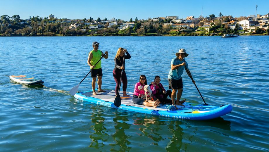 Una nueva propuesta busca sumar alternativas para disfrutar del río Negro en Viedma. Foto gentileza.