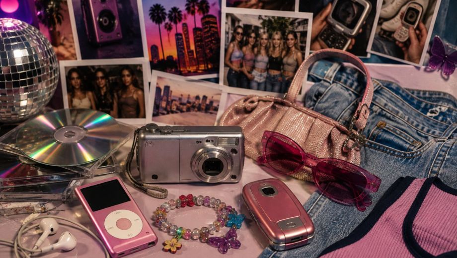 La estética de los años 2000 vuelve a ganar espacio en la moda, la tecnología y la decoración. Foto: ilustrativa.