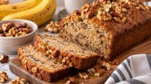 Imagen de Pan de banana con frutos secos: la receta casera y fácil para aprovechar las bananas maduras