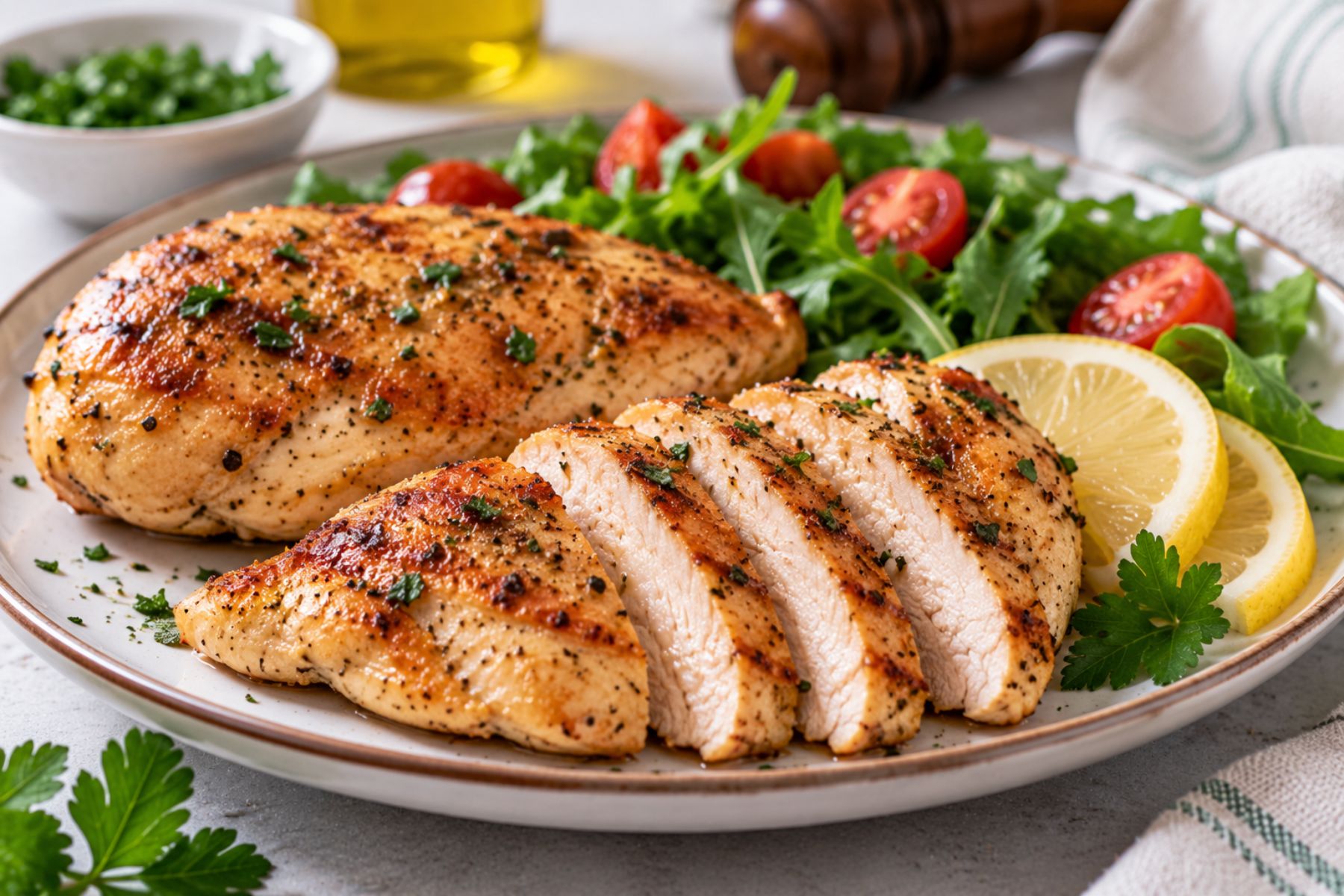 Consejos para cocinar pechuga de pollo jugosa y sabrosa