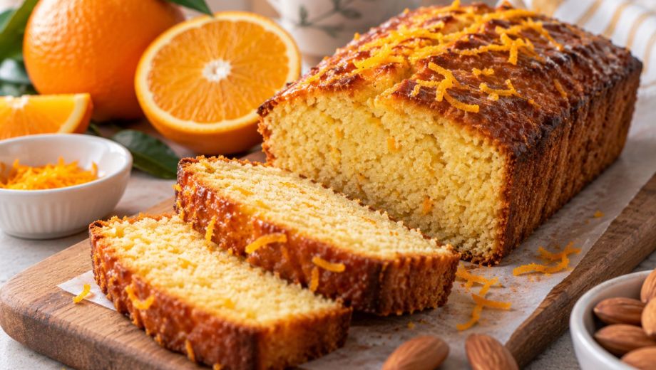 La combinación de naranja y almendras le aporta un sabor intenso y una textura húmeda. Foto ilustrativa.